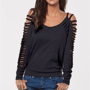 Venus Slash Detail Sweatshirt small